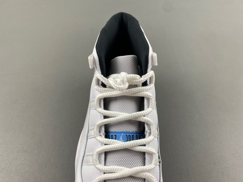 Low Top Sneakers, Blue White Colorway, Lace Up Design, Casual Gift for Sneaker Fans