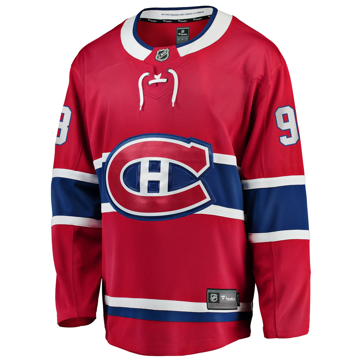 Montreal Canadiens Ivan Demidov Fanatics Red Home Breakaway Jersey