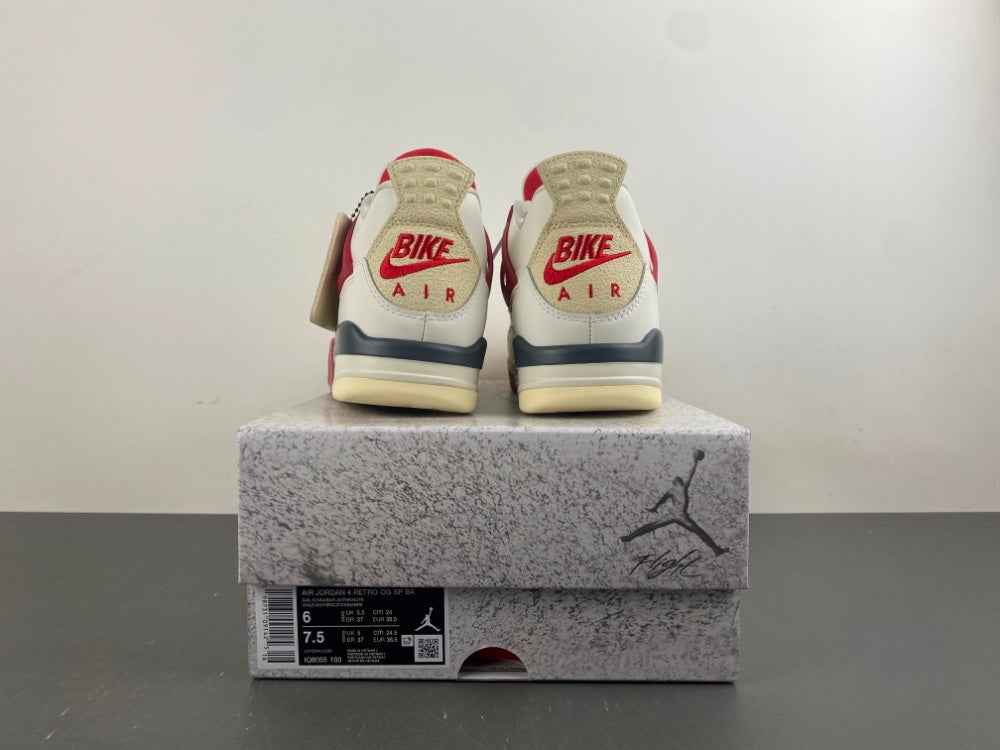 Low Top Sneakers, White Black Red Colorway, Lace Up Design, Casual Gift for Sneaker Fans