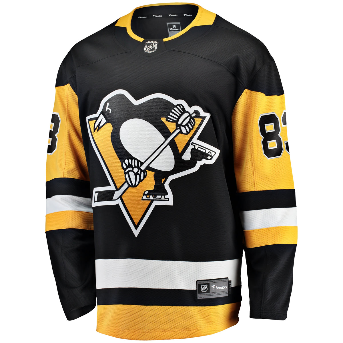 Pittsburgh Penguins Matt Nieto Fanatics Black Home Breakaway Jersey