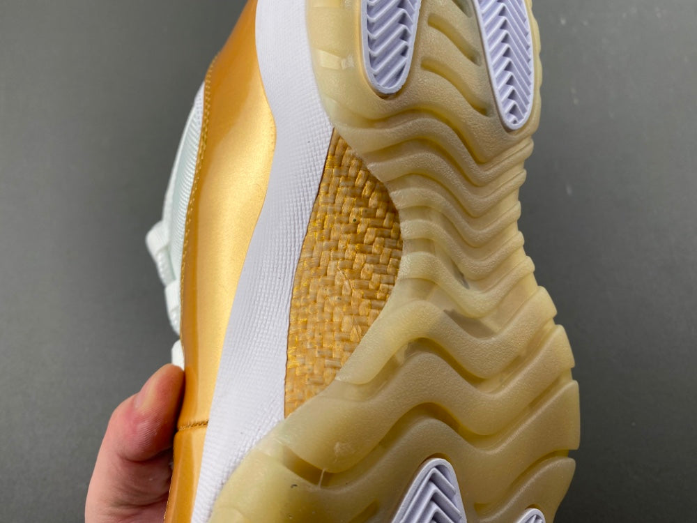 Low Top Sneakers, White Gold Colorway, Lace Up Design, Casual Gift for Sneaker Fans