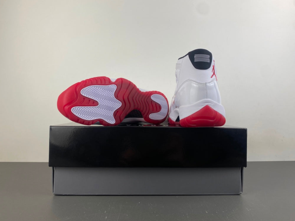 Low Top Sneakers, White Red Colorway, Patent Leather Footwear, Lace Up Design, Casual Gift for Sneaker Fans
