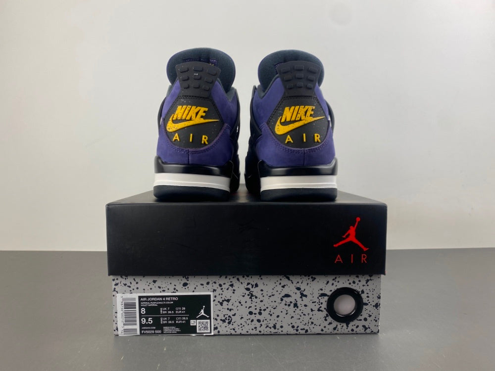 Retro Low Top Sneakers, Purple Colorway, Leather Footwear, Lace Up Design, Casual Gift for Sneaker Fans
