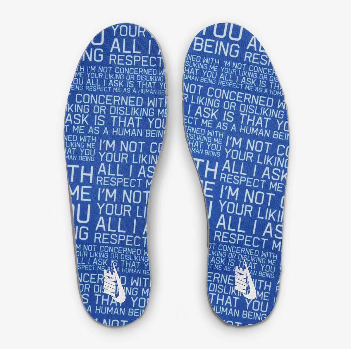 Low Top Sneakers, Blue White Colorway, Lace Up Design, Casual Gift for Sneaker Fans