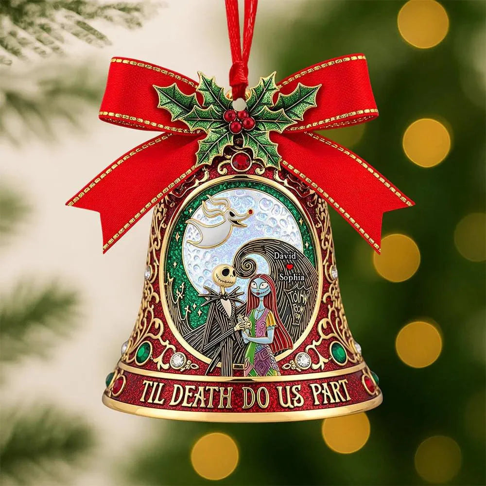 Personalized Couples Holiday Ornament, Humorous Couple Christmas Ornament, Custom Keepsake Tree Hanging Decor, Unique Christm