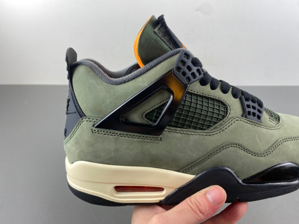 Low Top Sneakers, Army Green Black Colorway, Lace Up Design, Casual Gift for Sneaker Fans