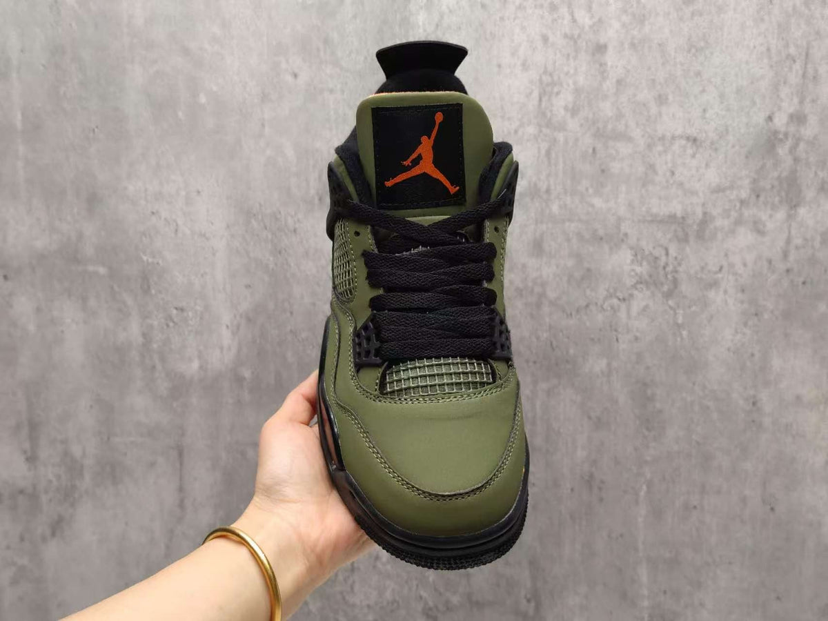Mid Top Sneakers, Green Colorway, Lace Up Design, Casual Gift for Sneaker Fans