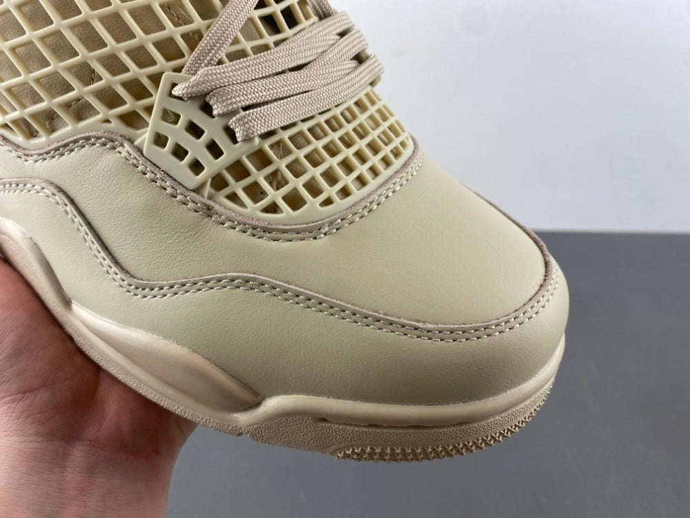 Low Top Sneakers, Beige Colorway, Leather Footwear, Lace Up Design, Casual Gift for Sneaker Fans