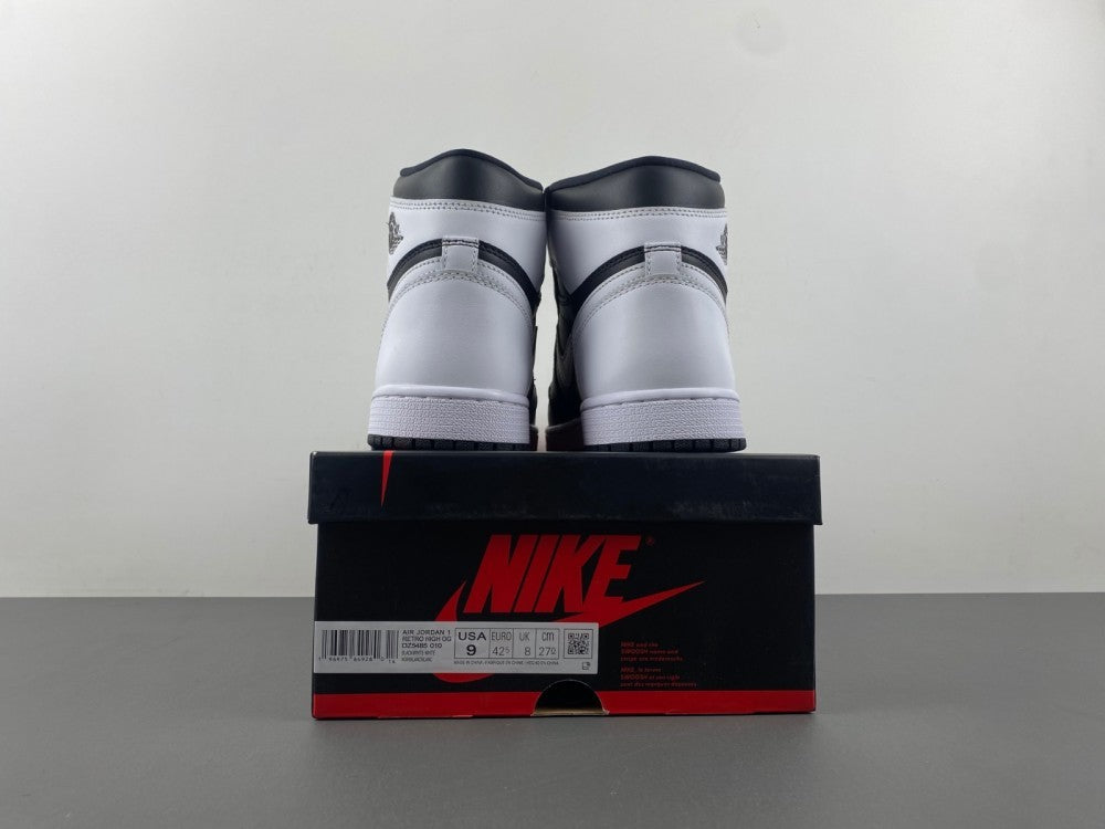 High Top Sneakers, White Black Colorway, Lace Up Design, Casual Gift for Sneaker Fans