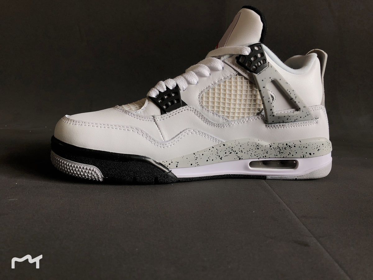 Sneakers, White Gray Colorway, Lace Up Design, Casual Gift for Sneaker Fans