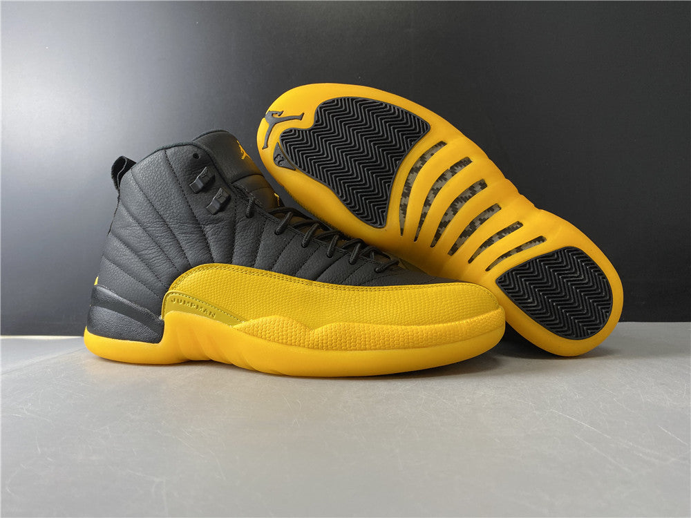 Sneakers, Black Yellow Gold Colorway, Lace Up Design, Casual Gift for Sneaker Fans