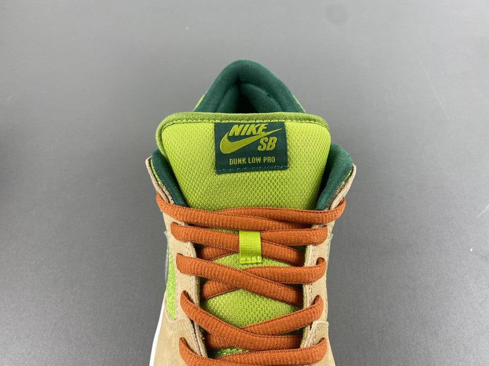 Low Top Sneakers, Green Colorway, Lace Up Design, Casual Gift for Sneaker Fans