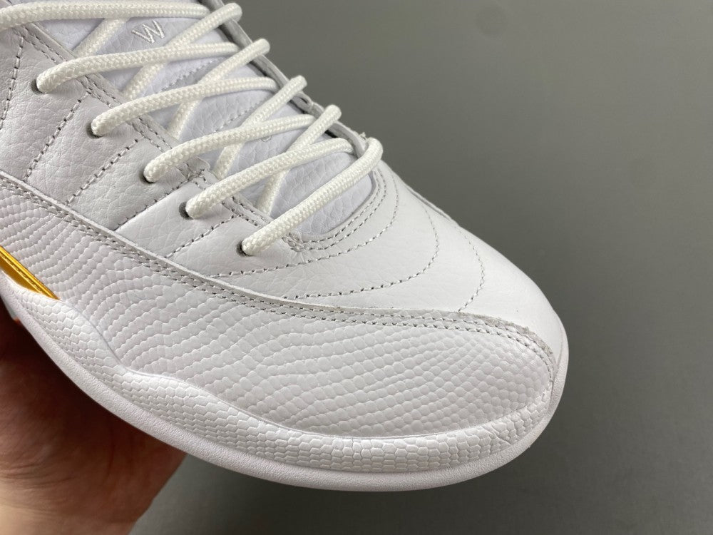 Low Top Sneakers, White Gold Colorway, Lace Up Design, Casual Gift for Sneaker Fans