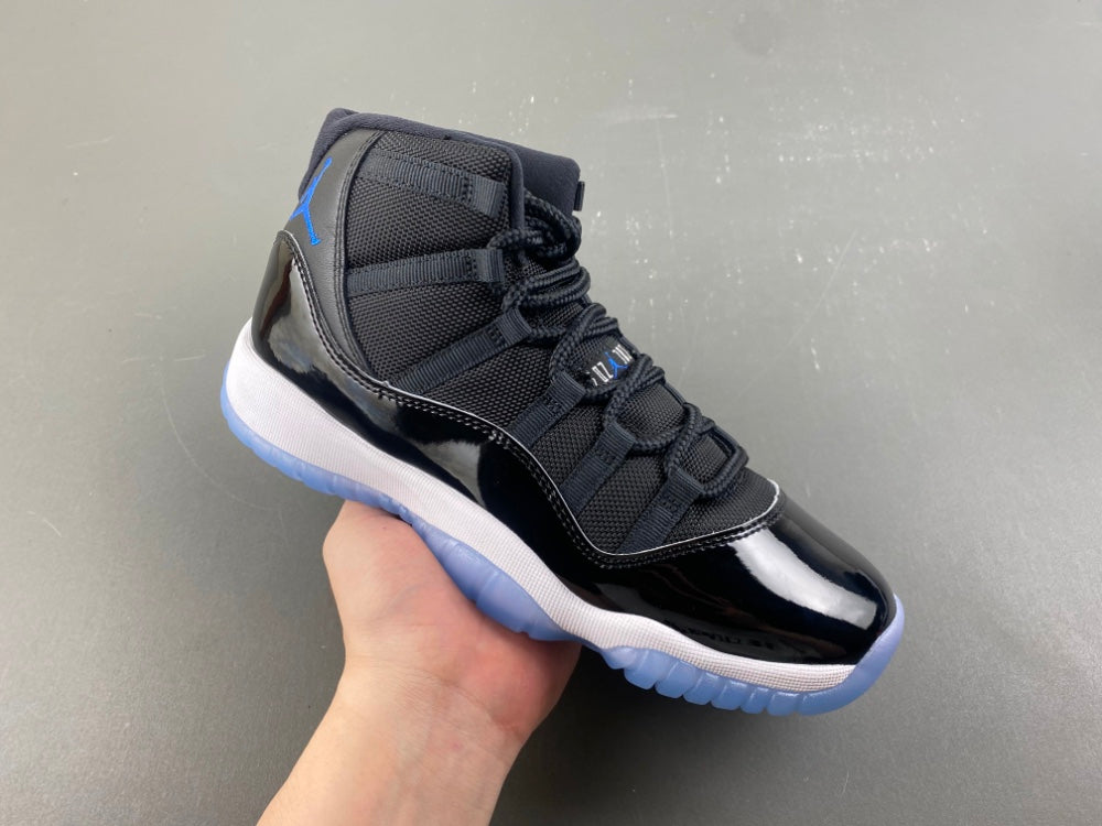 High Top Sneakers, Blue Black Colorway, Lace Up Design, Casual Gift for Sneaker Fans