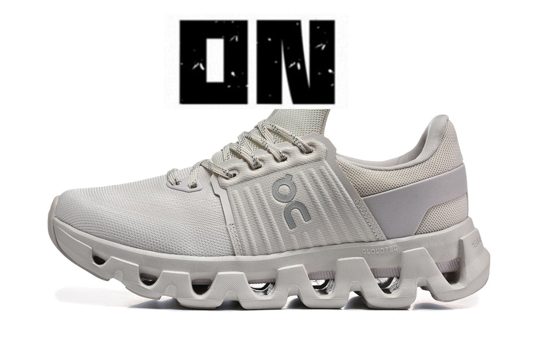 Low Top Sneakers, Gray Colorway, Lace Up Design, Casual Gift for Sneaker Fans