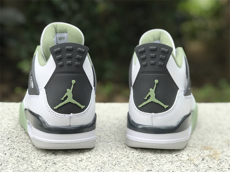 Sneakers, White Green Colorway, Lace Up Design, Casual Gift for Sneaker Fans