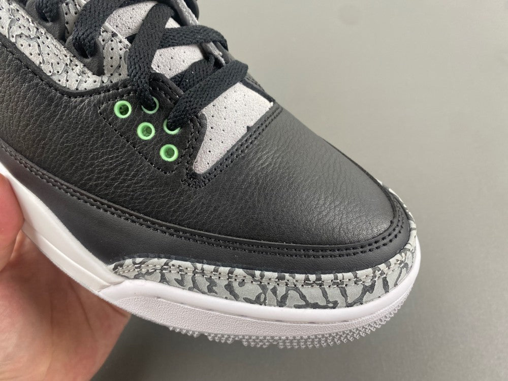 Low Top Sneakers, Black Green Colorway, Glow in the Dark Detail, Cracked Pattern, Lace Up Design, Casual Gift for Sneaker Fans