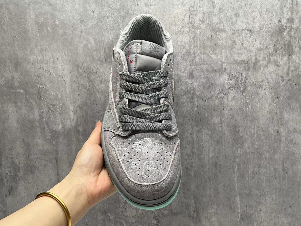 Low Top Sneakers, Gray Colorway, Reverse Hook Design, Lace Up Design, Casual Gift for Sneaker Fans