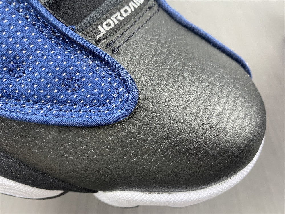 Sneakers, Royal Blue Black Colorway, Lace Up Design, Casual Gift for Sneaker Fans