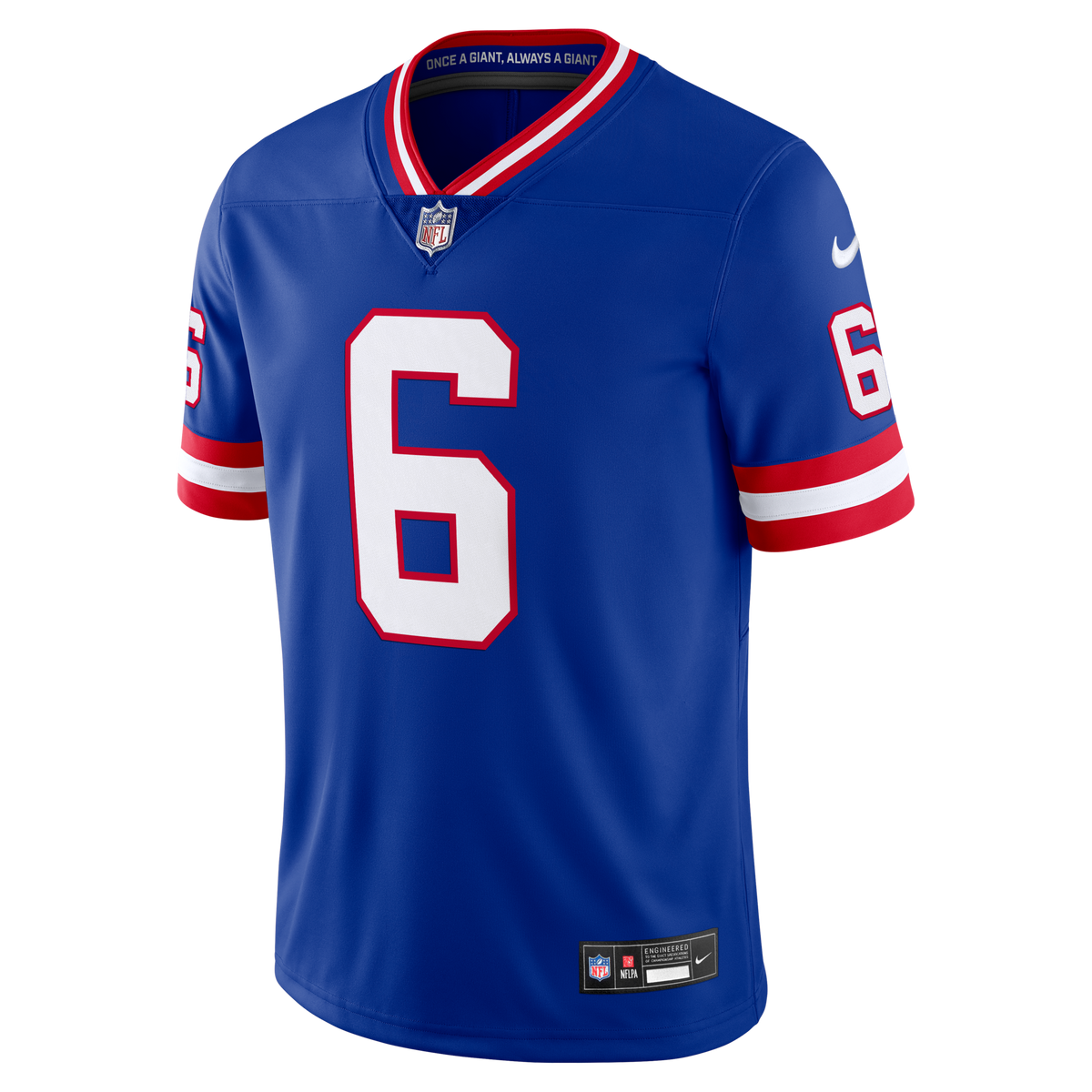 New York Giants Jaxson Dart Royal Legacy Vapor Untouchable Stitched Limited Jersey