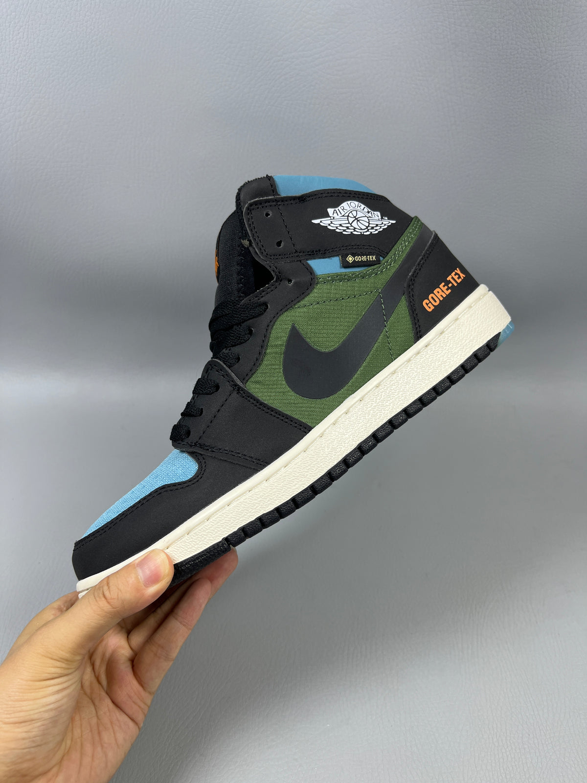 High Top Sneakers, Black Colorway, Lace Up Design, Casual Gift for Sneaker Fans