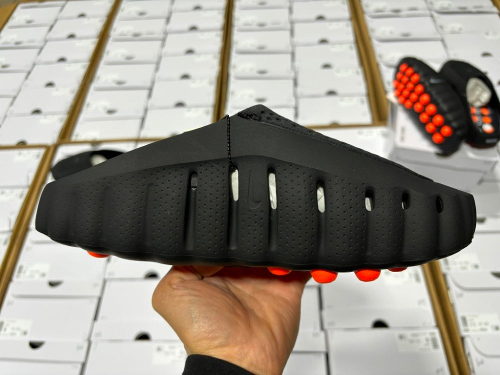 Slides, Black Colorway, Slip On Design, Casual Gift for Shoe Lovers