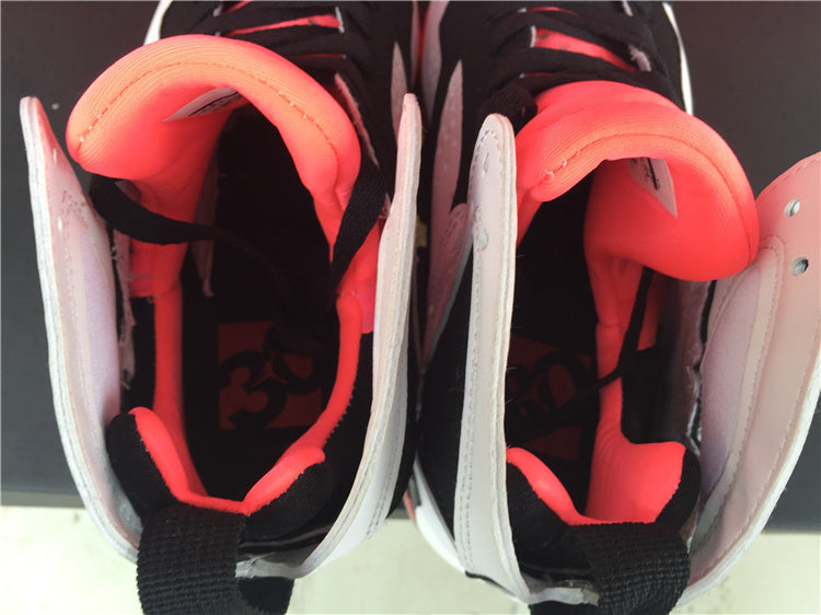Sneakers, White Black Pink Colorway, Lace Up Design, Casual Gift for Sneaker Fans