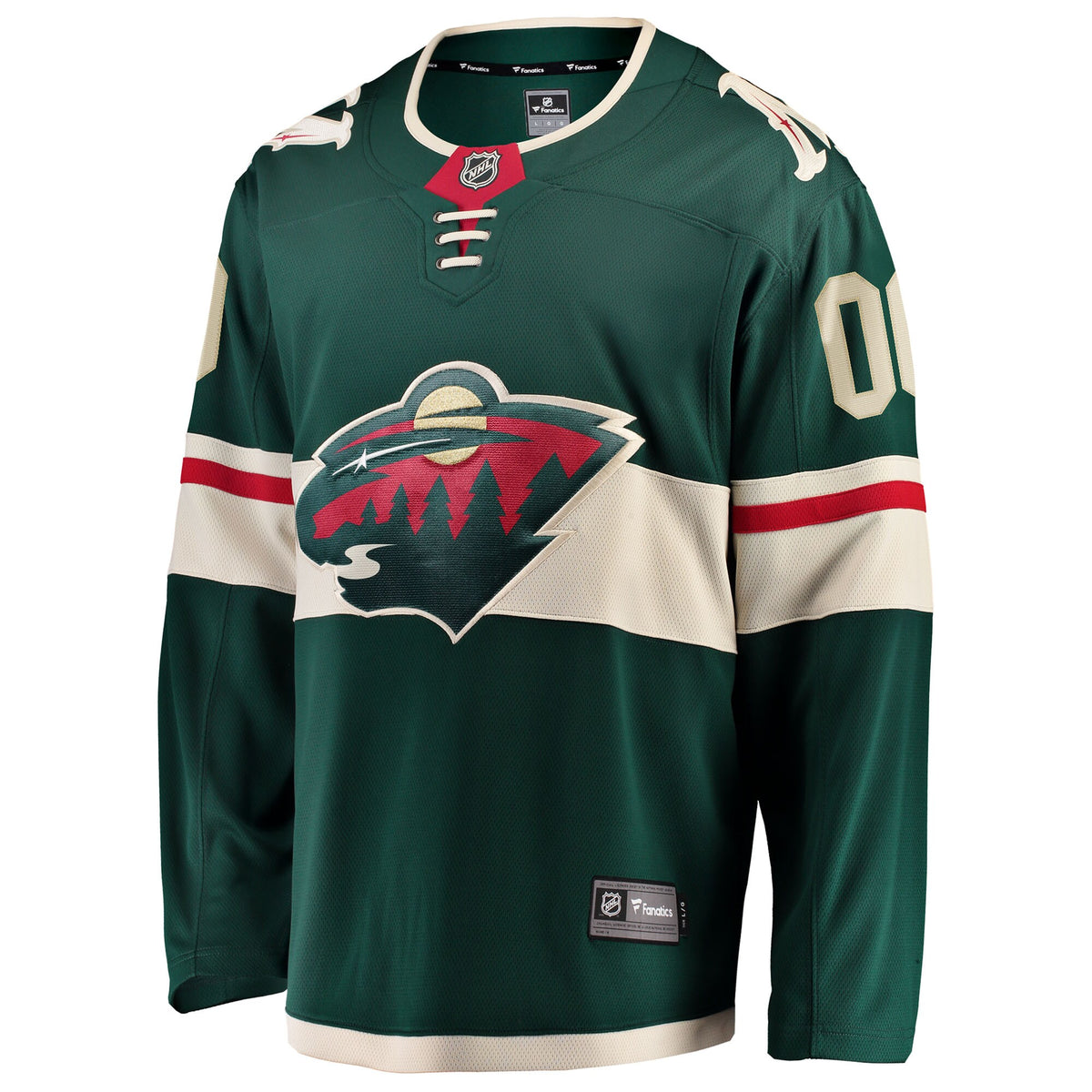 Minnesota Wild Fanatics Green Home Breakaway Custom Jersey
