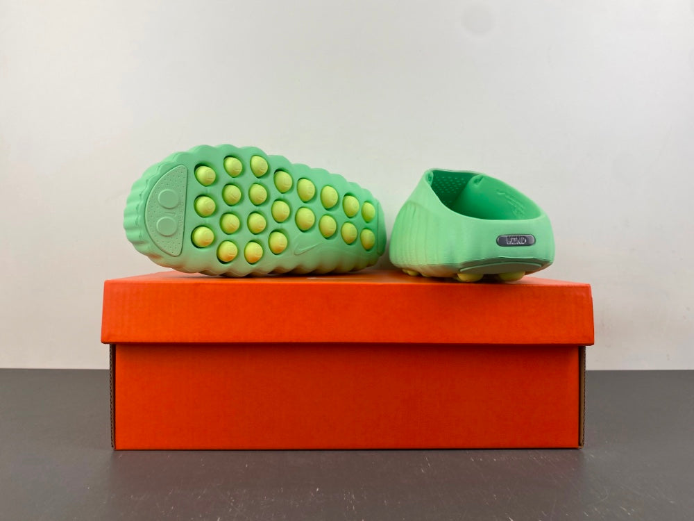 Slides, Green Colorway, Slip On Design, Casual Gift for Shoe Lovers
