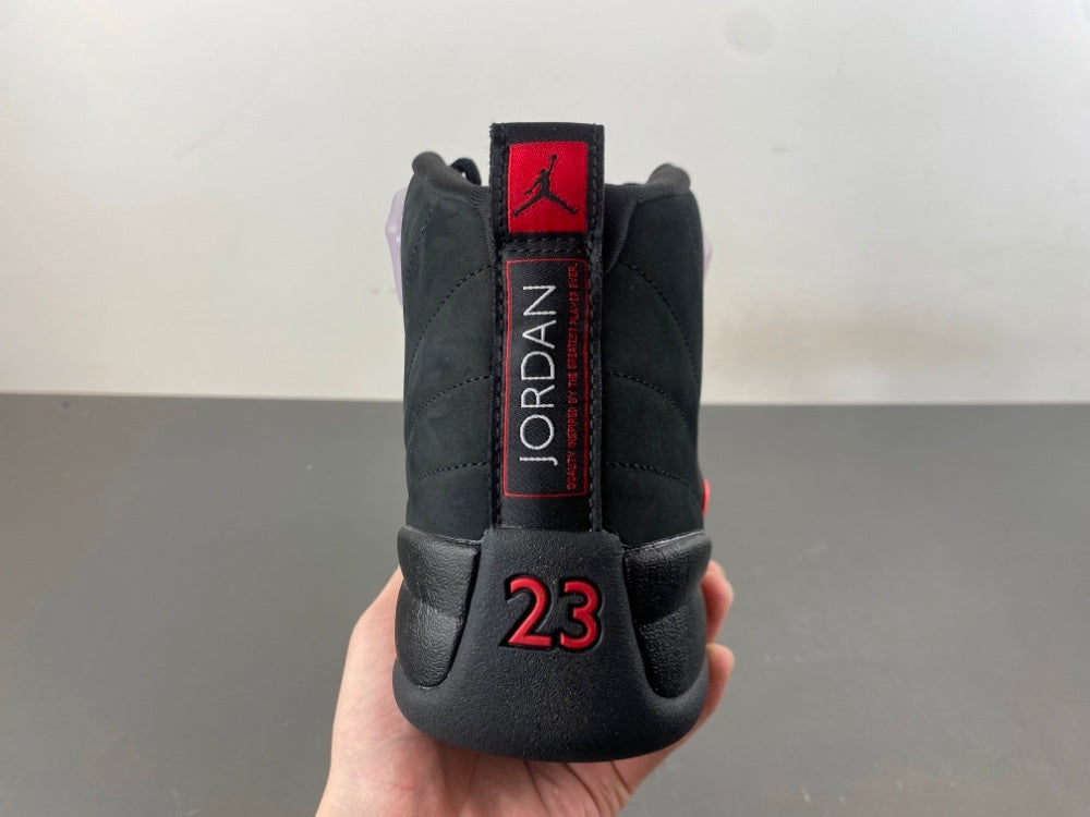 Mid Top Sneakers, Black Red Colorway, Leather Footwear, Lace Up Design, Casual Gift for Sneaker Fans