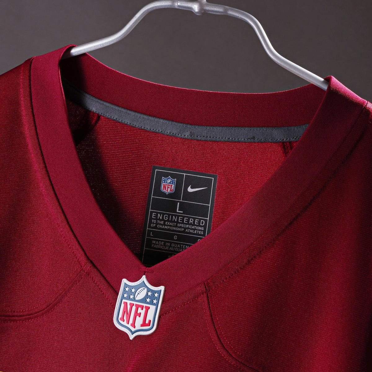 Washington Commanders Burgundy Custom Game Jersey