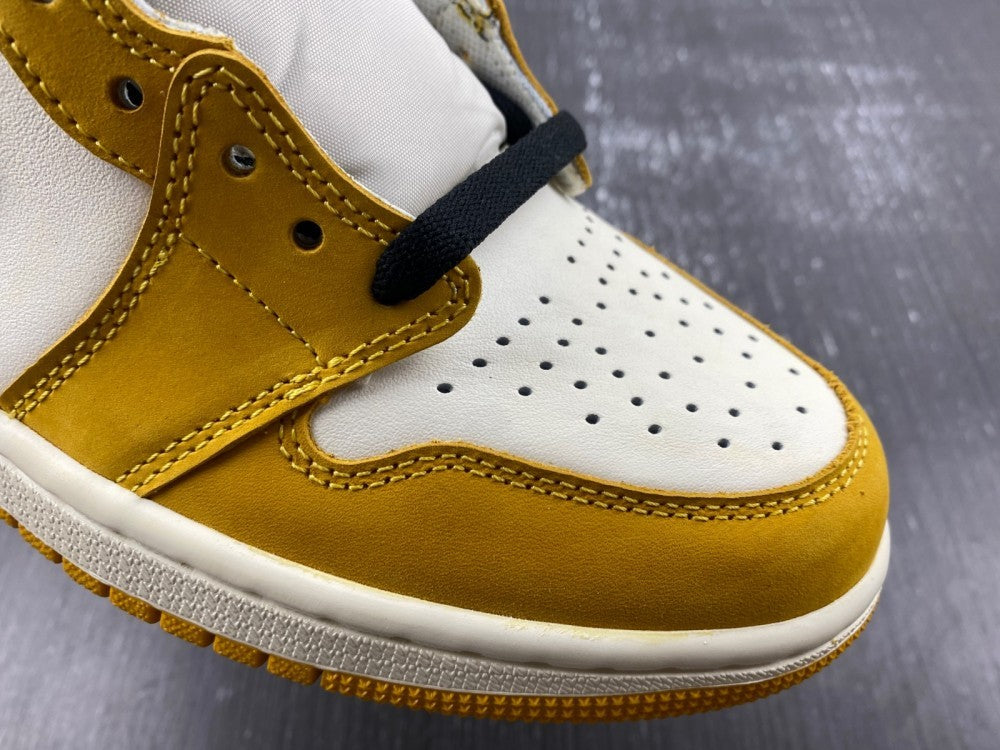 High Top Sneakers, White Black Yellow Colorway, Lace Up Design, Casual Gift for Sneaker Fans