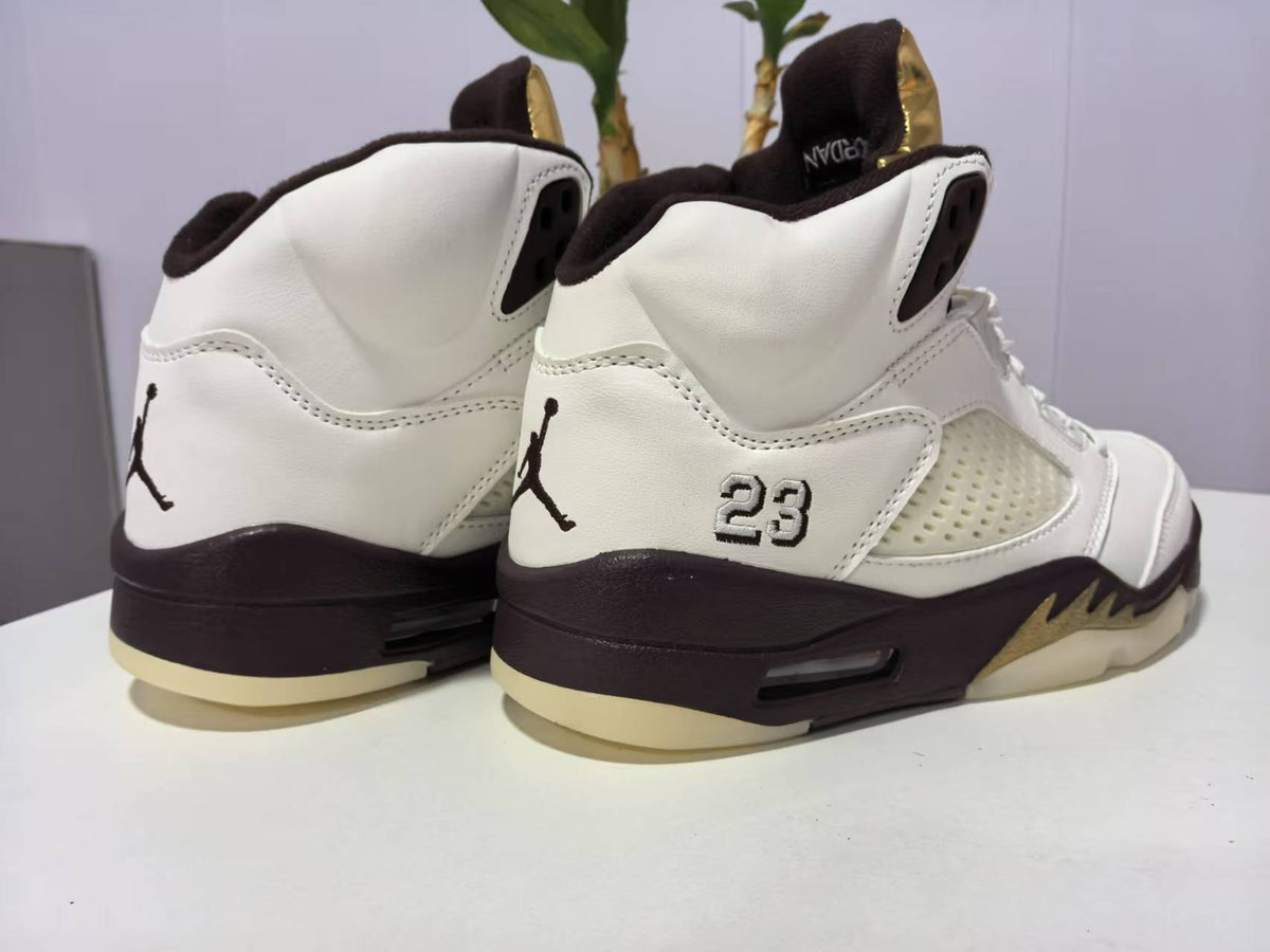High Top Sneakers, Gold Colorway, Lace Up Design, Casual Gift for Sneaker Fans