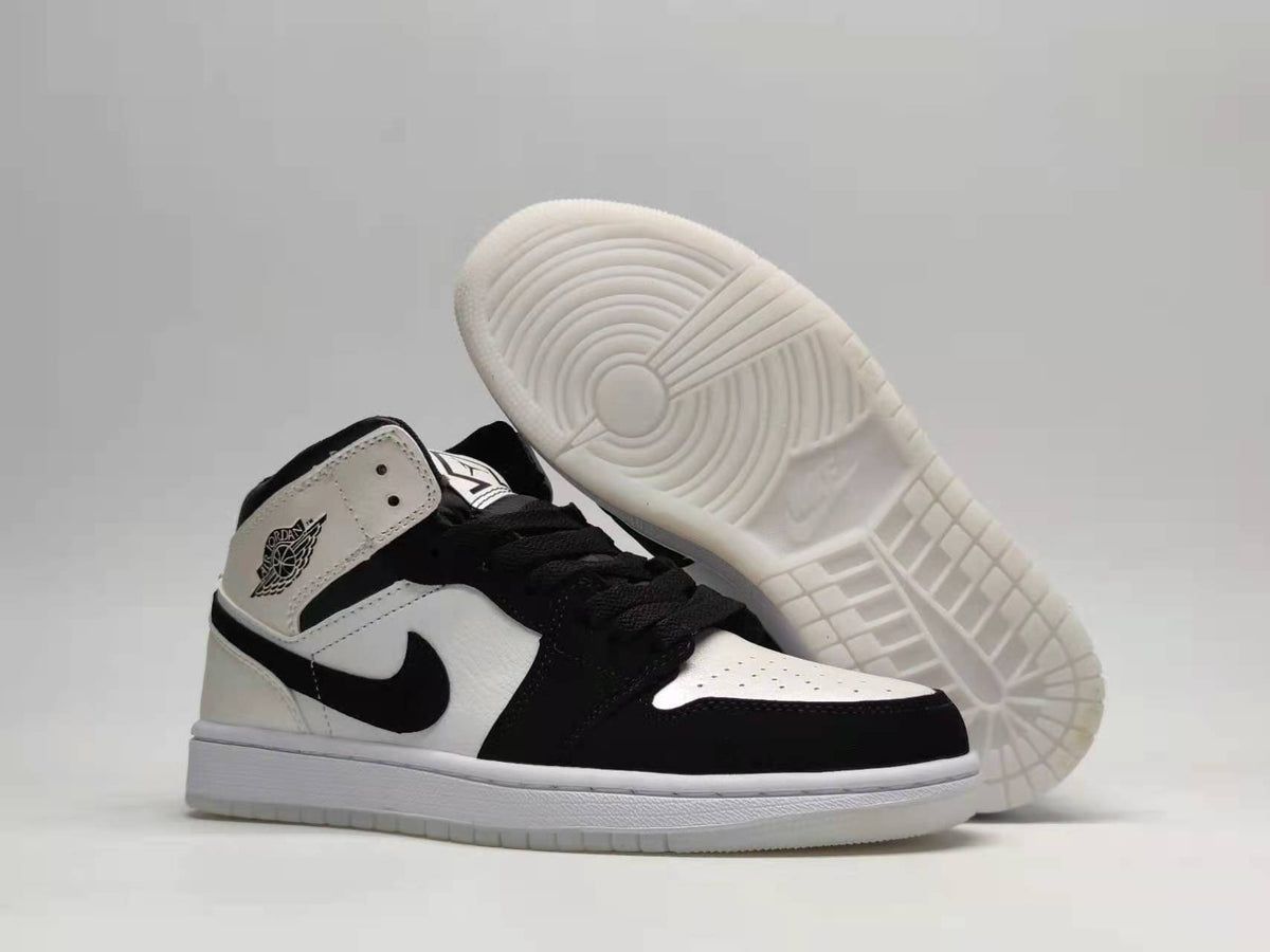 Sneakers, Black White Colorway, Lace Up Design, Casual Gift for Sneaker Fans