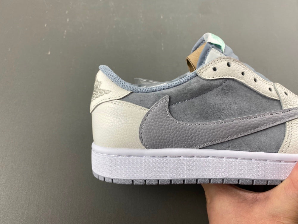 Low Top Sneakers, Gray White Colorway, Lace Up Design, Casual Gift for Sneaker Fans