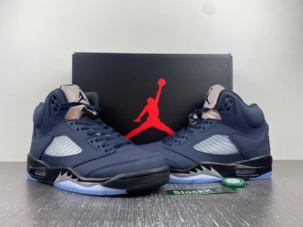 Sneakers, Navy Colorway, Lace Up Design, Casual Gift for Sneaker Fans