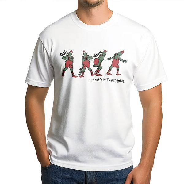 Humorous Introvert Holiday T-Shirt, That's It I'm Not Going Christmas Shirt, Sarcastic Xmas Graphic Tee, Comfy Holiday Party 