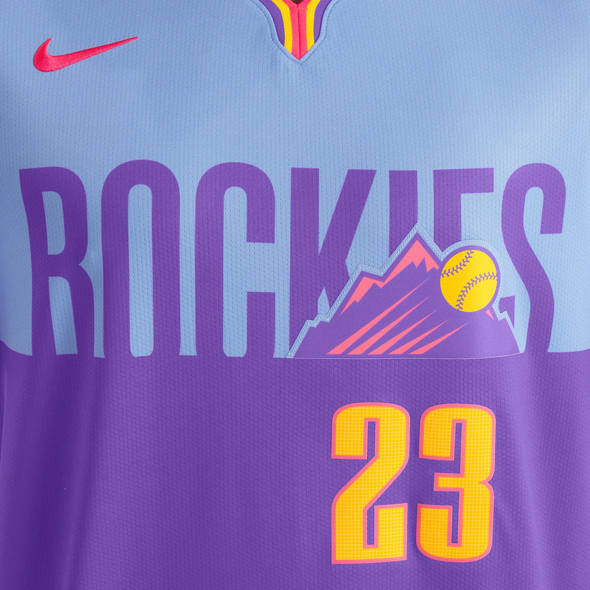 Colorado Rockies Kris Bryant Purple/Light Blue 2025 City Connect Limited Player Jersey