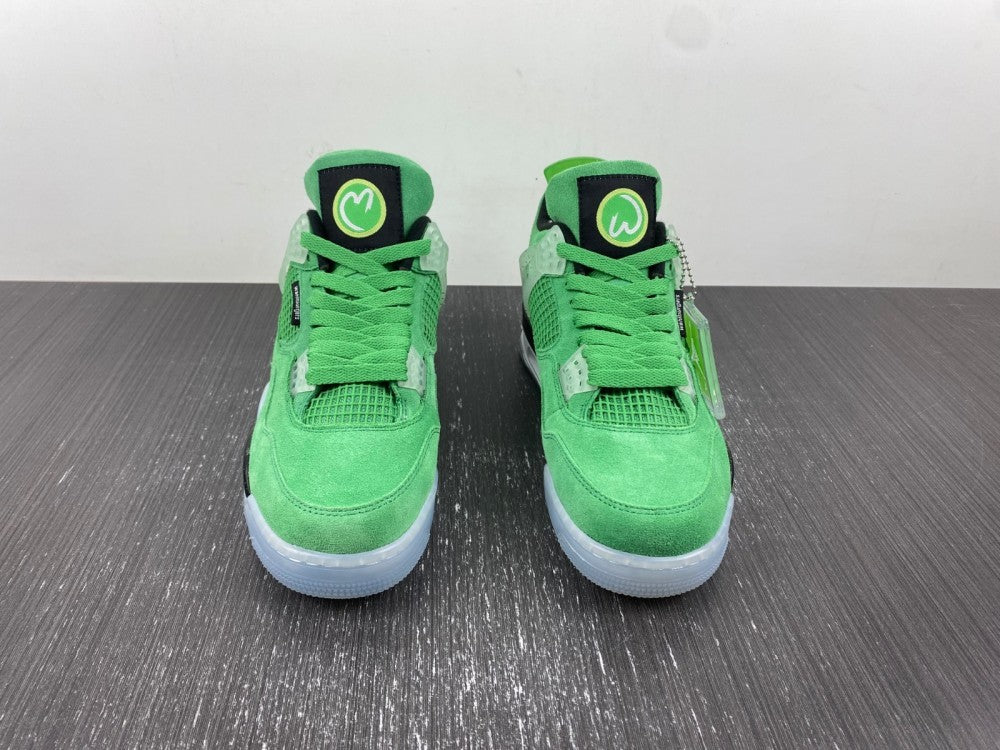 Sneakers, Green Colorway, Lace Up Design, Casual Gift for Sneaker Fans