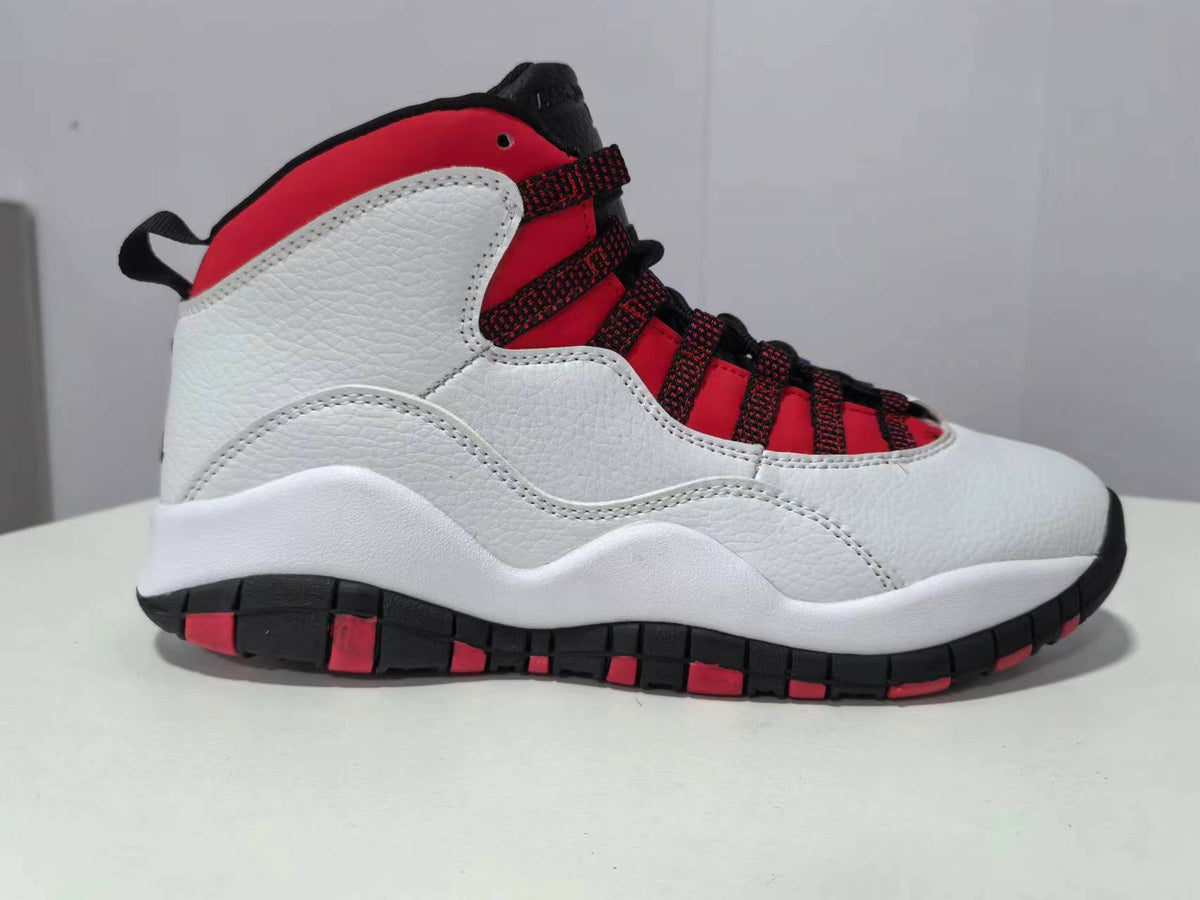 High Top Sneakers, White Red Black Colorway, Mismatched Colorway, Lace Up Design, Casual Gift for Sneaker Fans