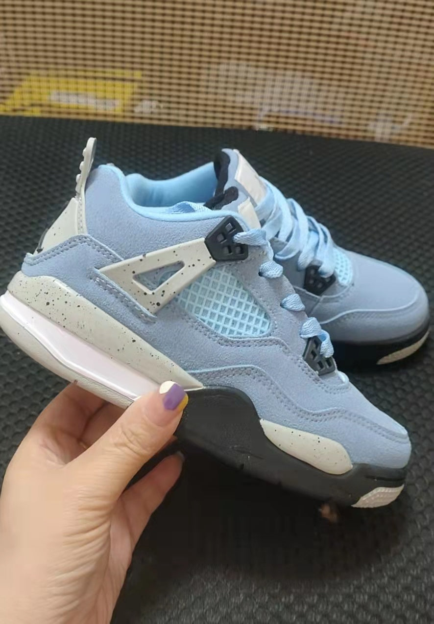 Sneakers, Blue Colorway, Lace Up Design, Casual Gift for Sneaker Fans