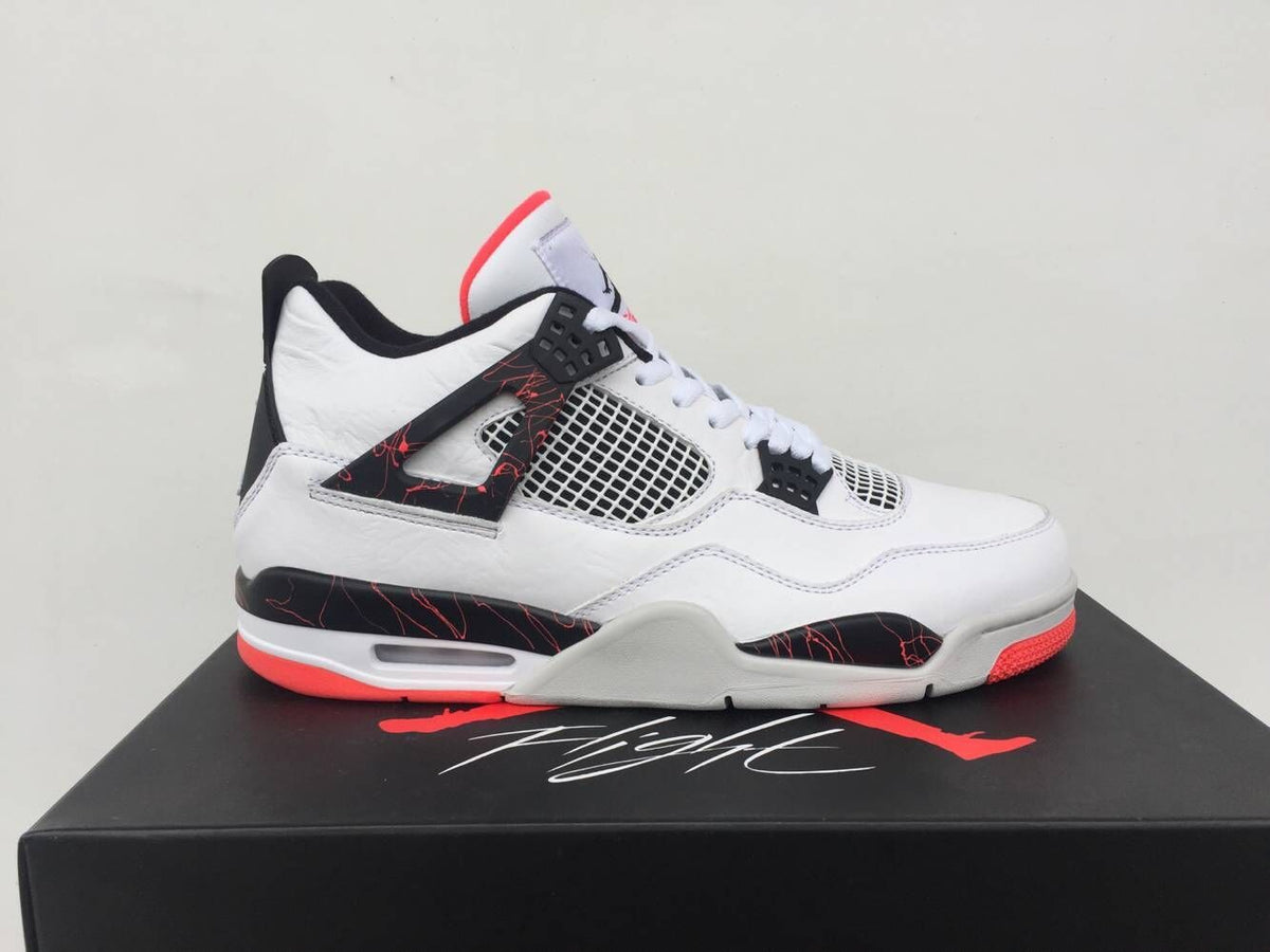 Sneakers, White Red Black Colorway, Lace Up Design, Casual Gift for Sneaker Fans
