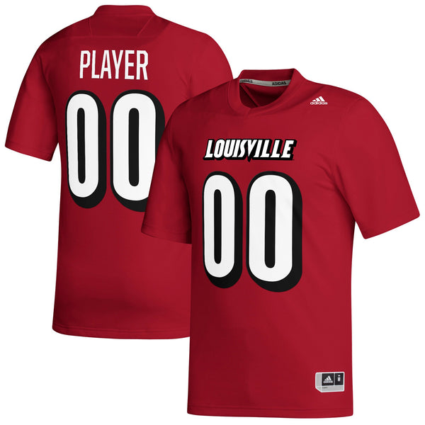 Louisville Cardinals Pick-A-Player NIL Replica Football Jersey - Red