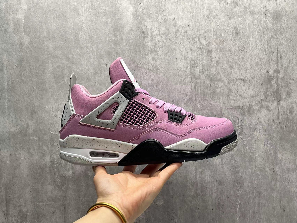 High Top Sneakers, Pink Colorway, Lace Up Design, Casual Gift for Sneaker Fans