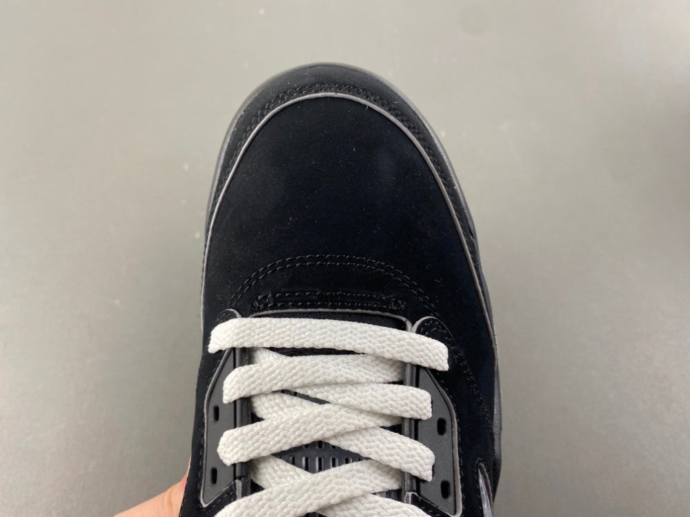 Mid Top Sneakers, Black Silver Colorway, Metallic Finish, Lace Up Design, Casual Gift for Sneaker Fans