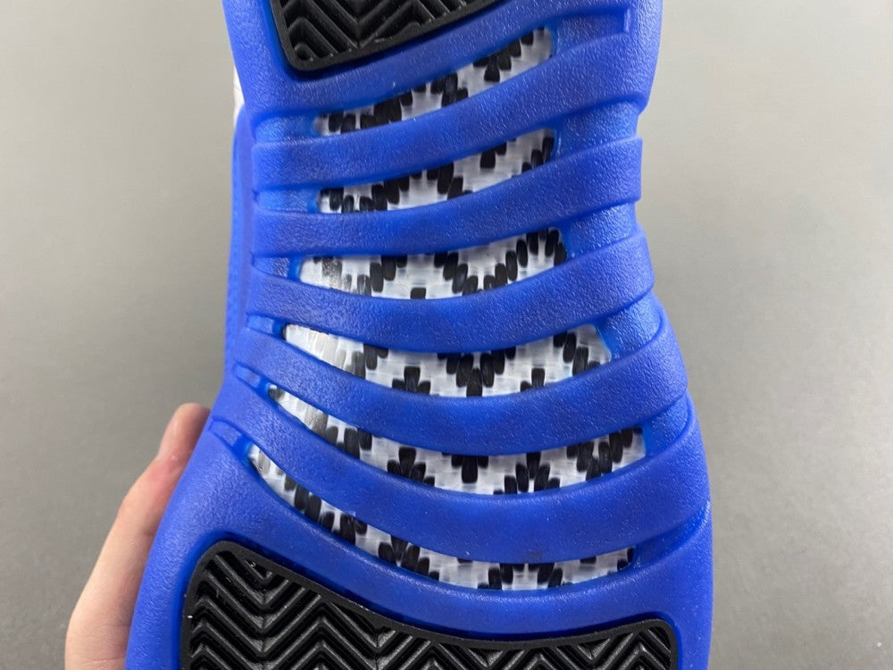 Low Top Sneakers, Blue White Colorway, Lace Up Design, Casual Gift for Sneaker Fans
