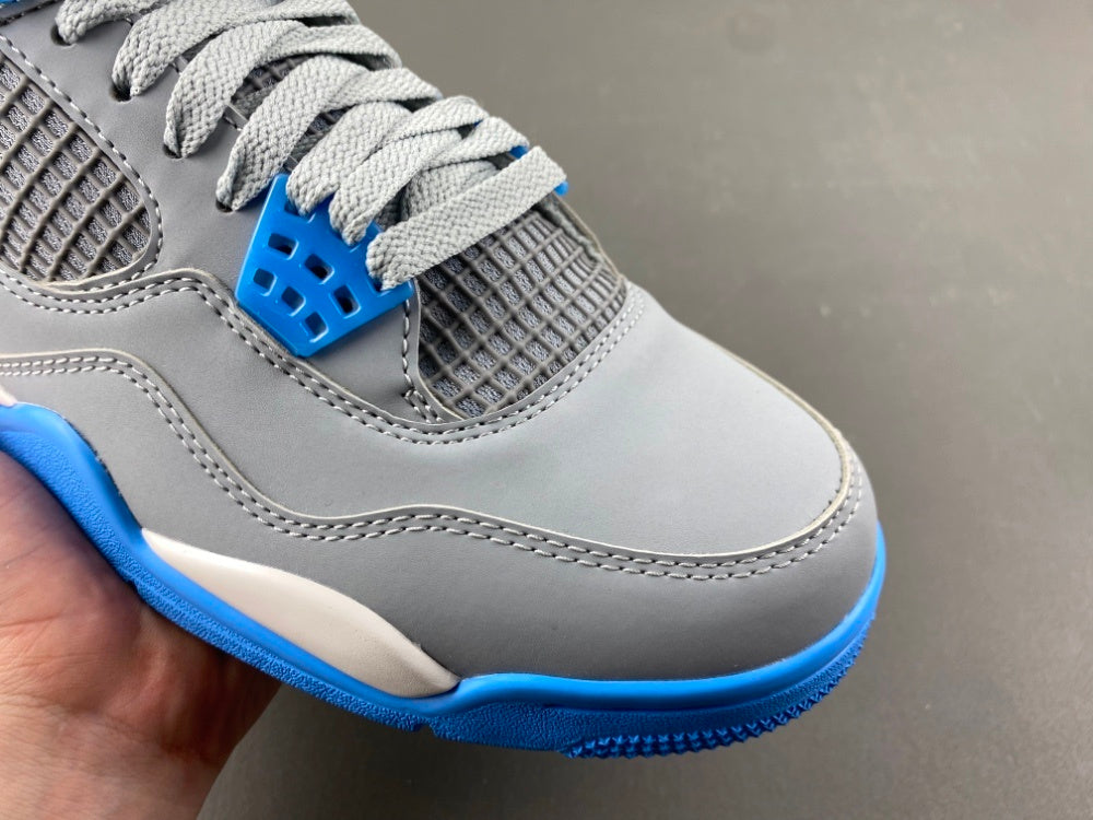 Retro Low Top Sneakers, Blue Colorway, Lace Up Design, Casual Gift for Sneaker Fans