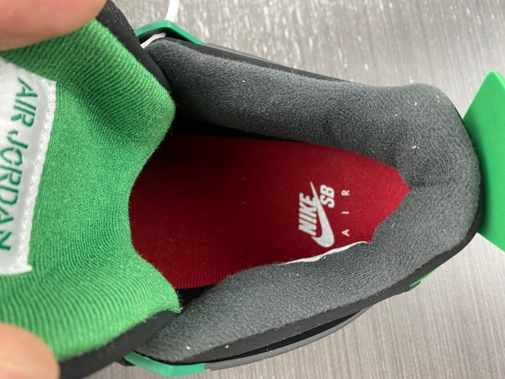 Sneakers, Black Green Colorway, Leather Footwear, Lace Up Design, Casual Gift for Sneaker Fans