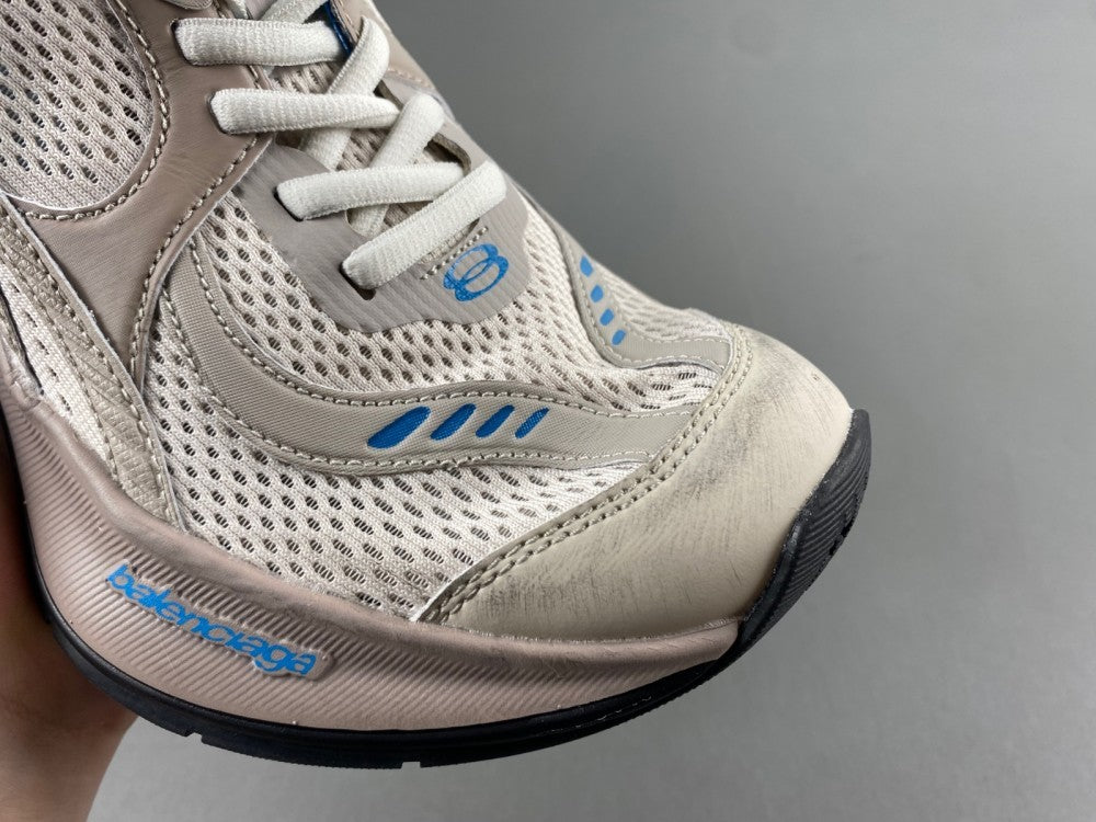 Low Top Sneakers, White Gray Colorway, Lace Up Design, Casual Gift for Sneaker Fans