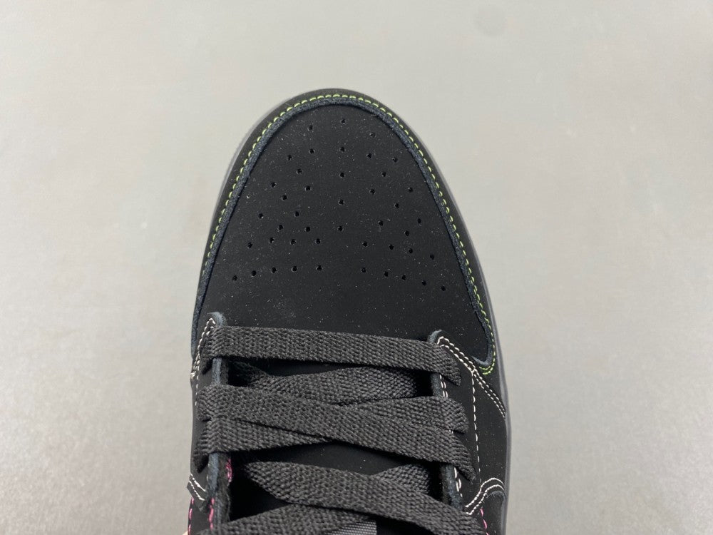 Low Top Sneakers, Black Yellow Colorway, Lace Up Design, Casual Gift for Sneaker Fans